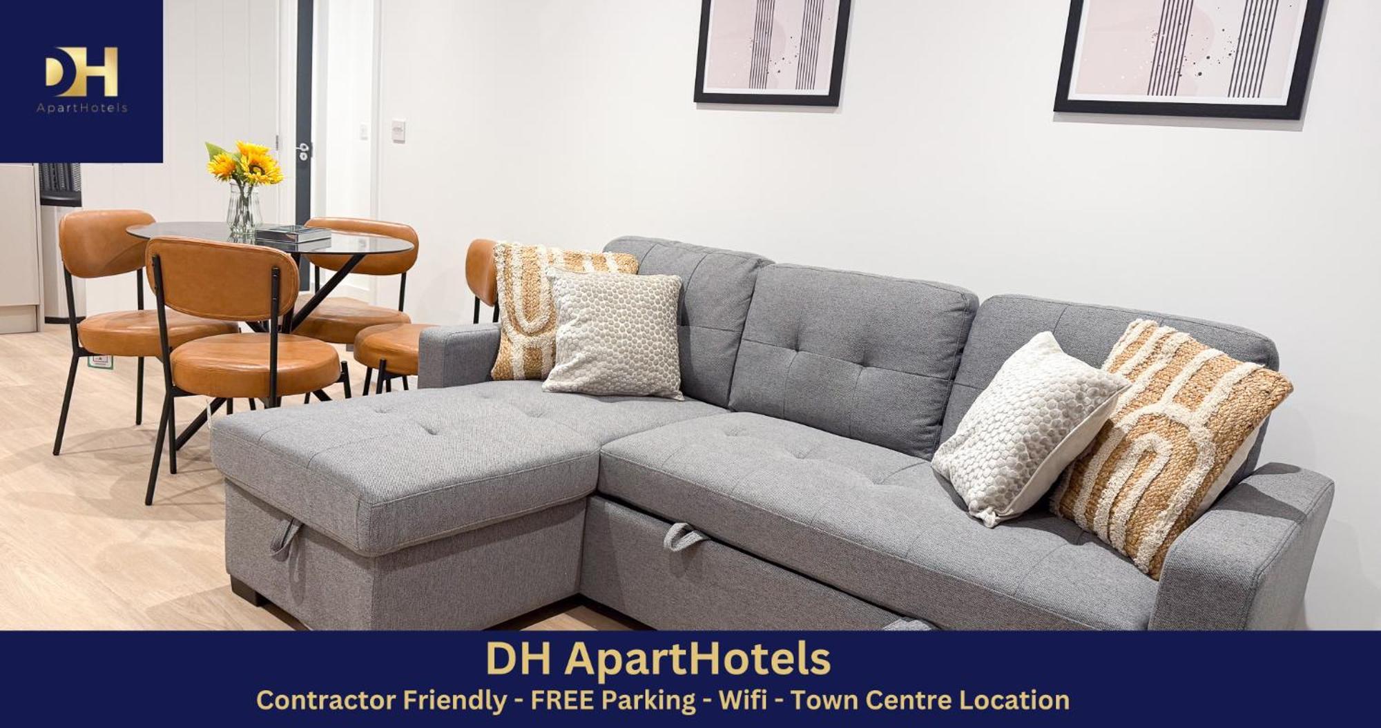 Spacious Modern 1 Bed Apartments In St Neots - Perfect For Contractors & Professionals - Free Parking - Wifi - Fully Equipped Kitchen - Smart Tv Ideal For Work Stays And Long Projects Екстер'єр фото